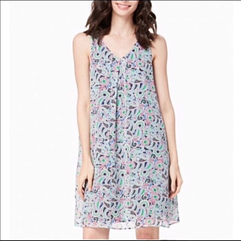 Charming Charlie NEW Paisley Trapeze Dress Sz M